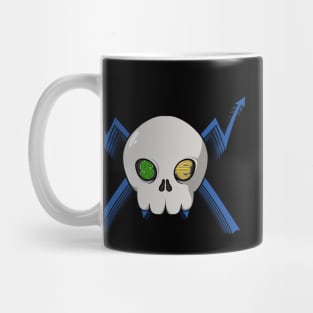 Brokers crew Jolly Roger pirate flag (no caption) Mug